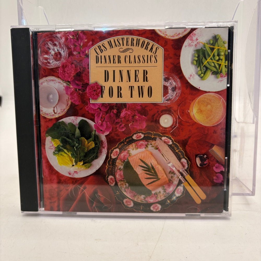 CBS Masterworks Dinner Classics Dinner For Two‎ CD Martha Stewart MFK 46355 1990